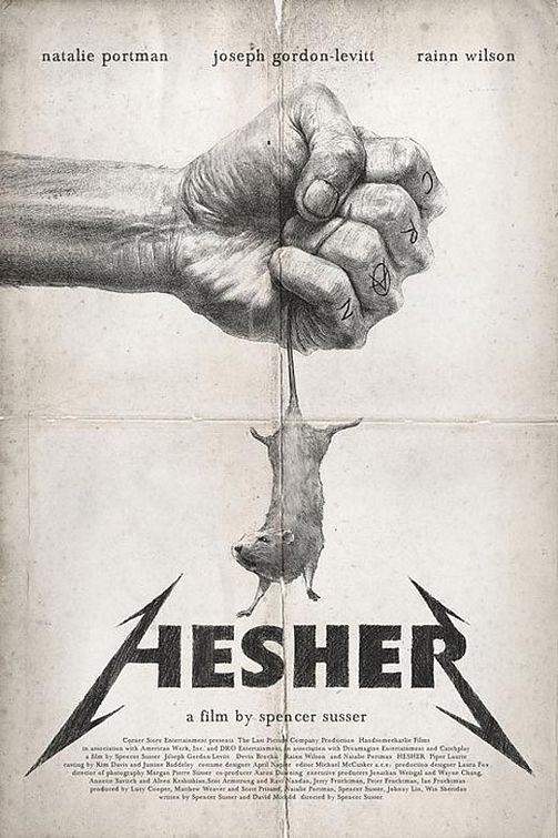Hesher - Plakátok
