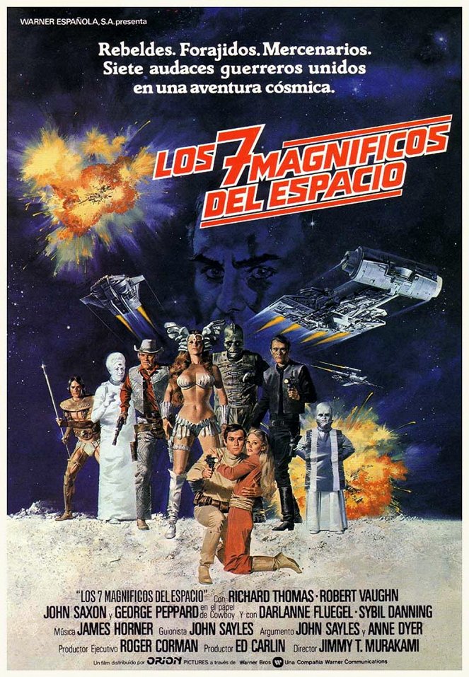 Los 7 magníficos del espacio - Carteles