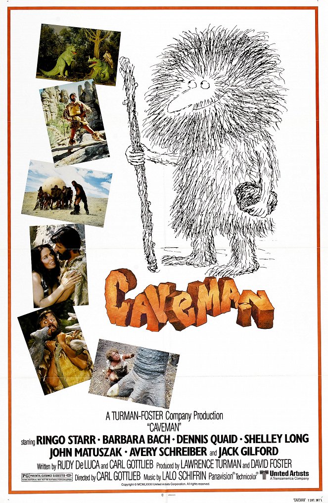 Caveman - Der aus der Höhle kam - Plakate