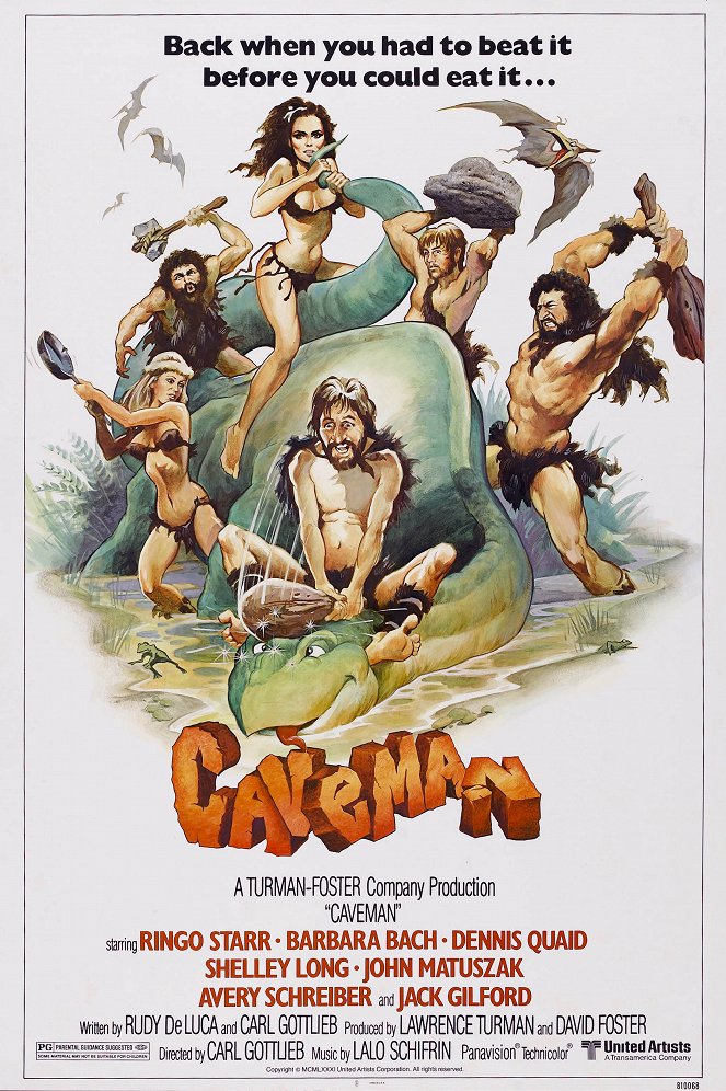Caveman - Der aus der Höhle kam - Plakate