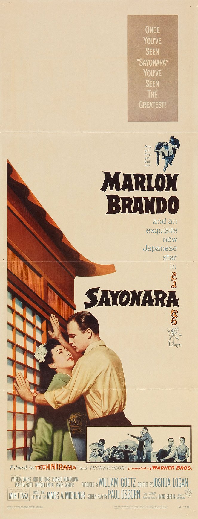 Sayonara - Posters