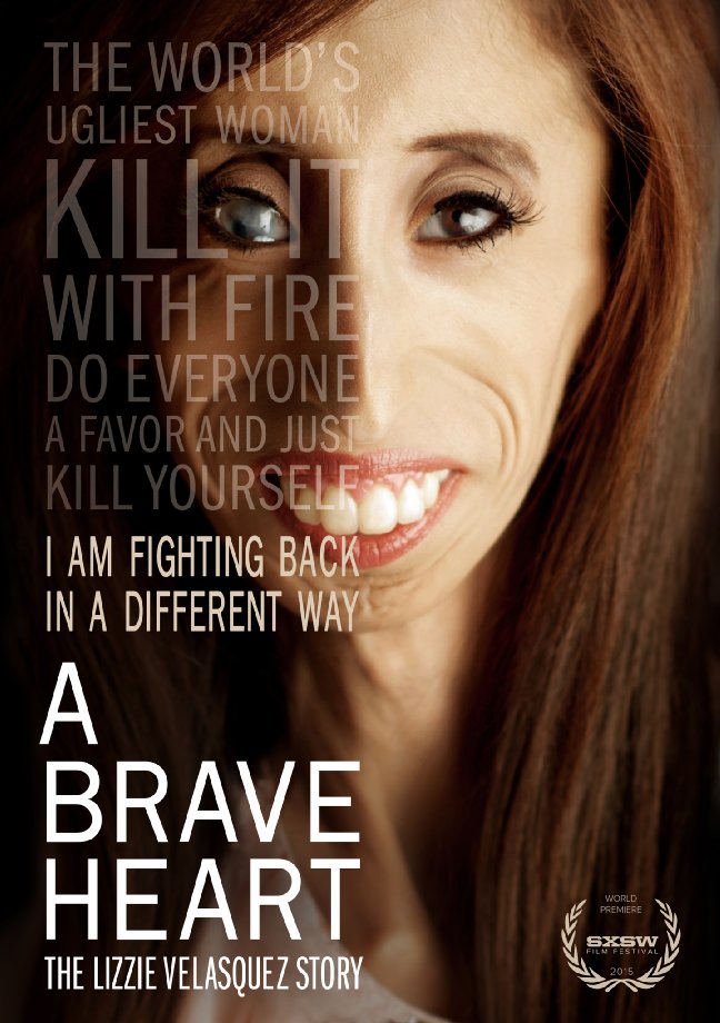 A Brave Heart: The Lizzie Velasquez Story - Plakáty