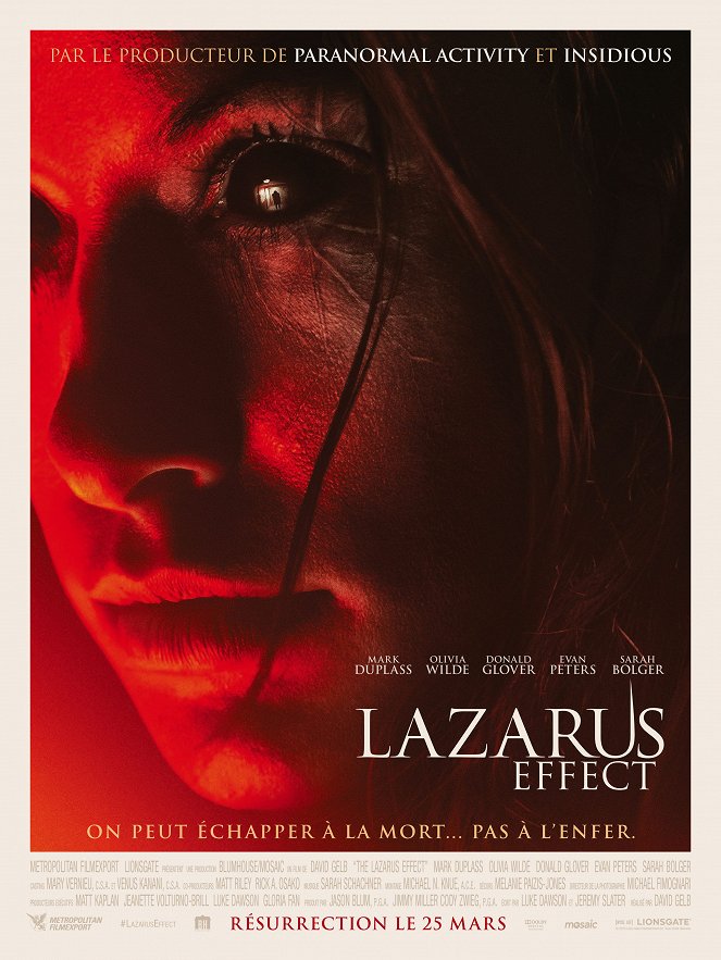 Lazarus Effect - Affiches