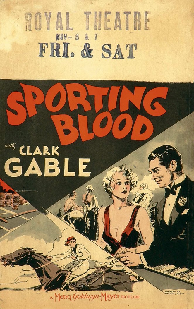 Sporting Blood - Carteles