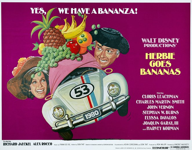 Herbie Goes Bananas - Plakate