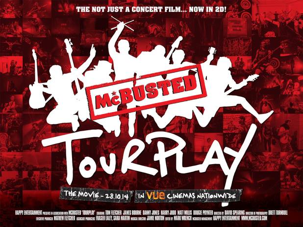 McBusted: Tourplay - Plakáty