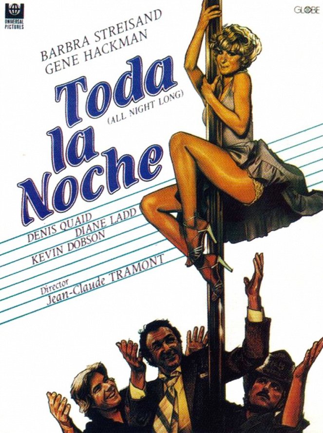 Toda la noche - Carteles