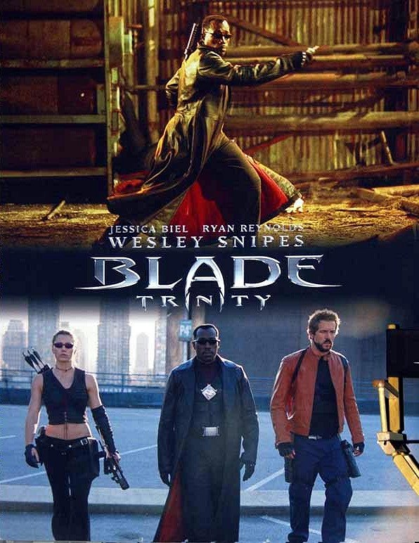Blade: Trinity - Carteles