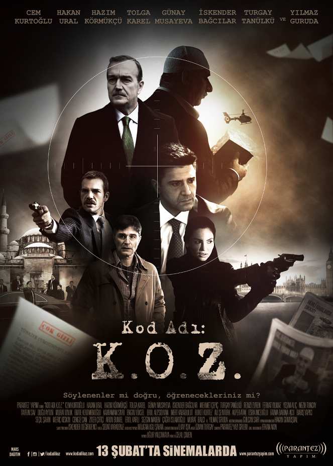 Kod Adi K.O.Z. - Plakáty