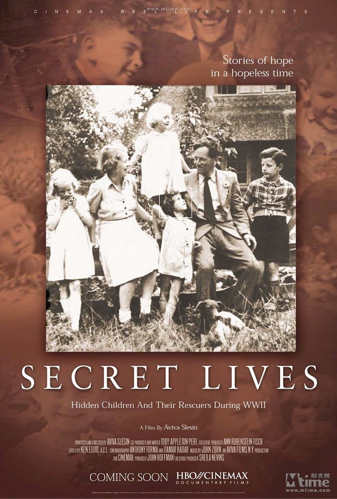 Secret Lives: Hidden Children and Their Rescuers During WWII - Julisteet