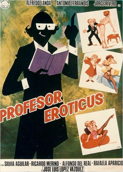 Profesor eróticus - Affiches