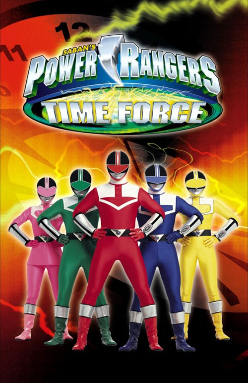 Power Rangers Time Force - Carteles