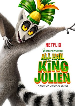 All Hail King Julien - Carteles