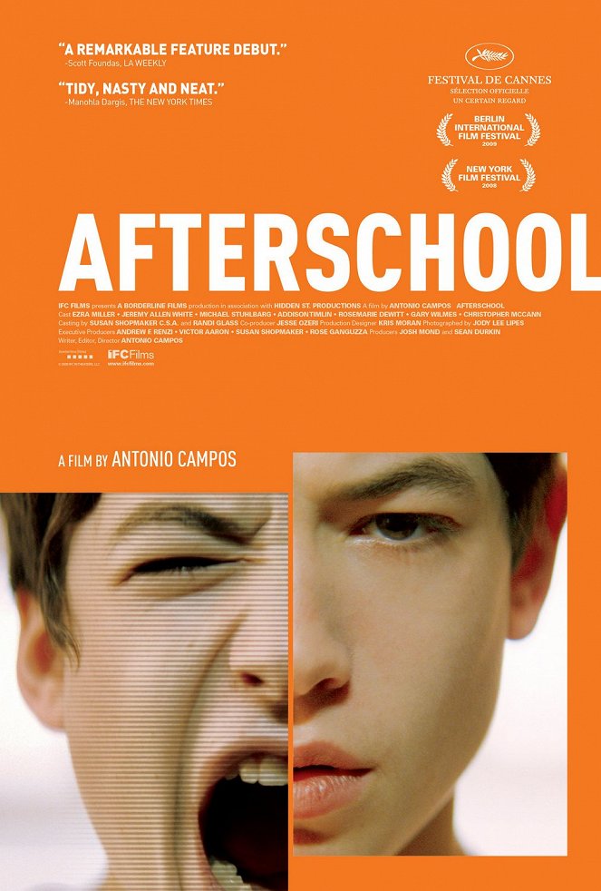 Afterschool - Depois das Aulas - Cartazes