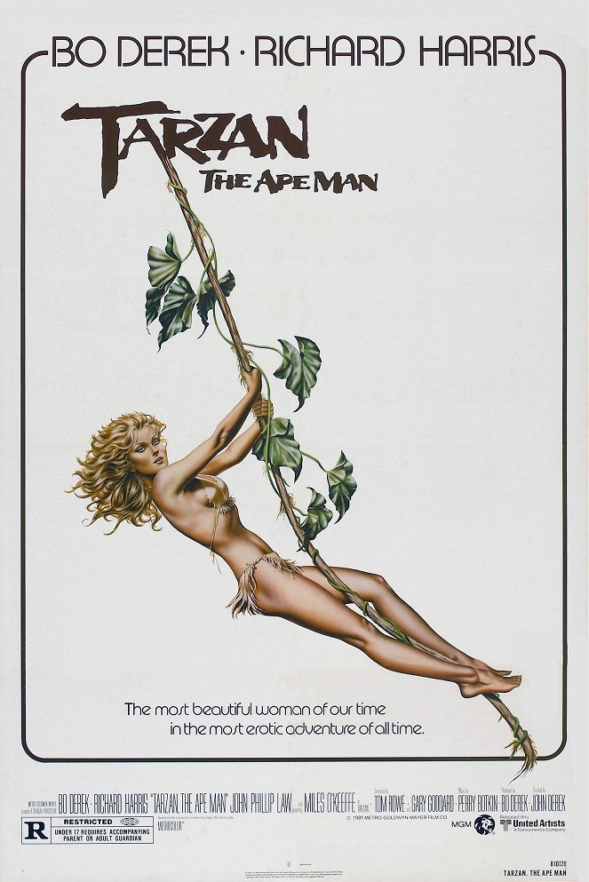 Tarzan, opičí muž - Plakáty