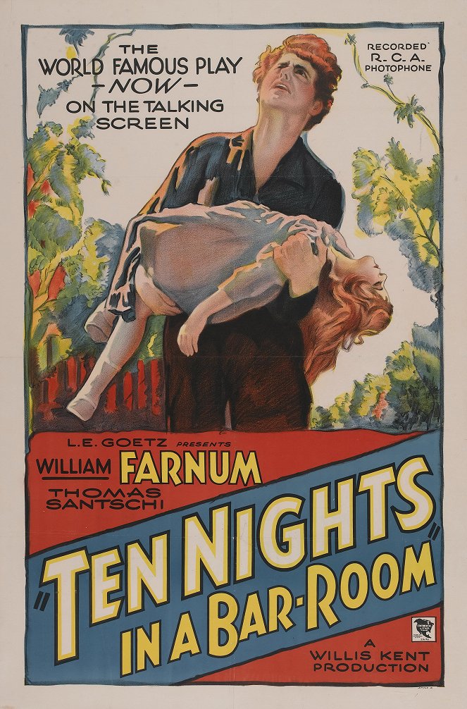 Ten Nights in a Barroom - Plakátok