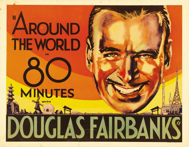 Around the World in 80 Minutes with Douglas Fairbanks - Carteles
