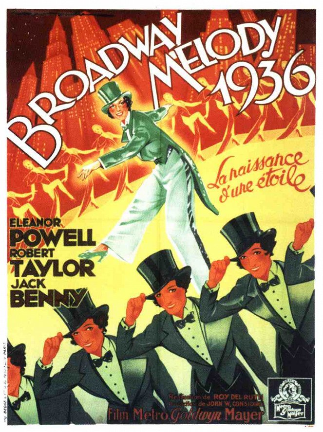 Broadway Melody of 1936 - Affiches