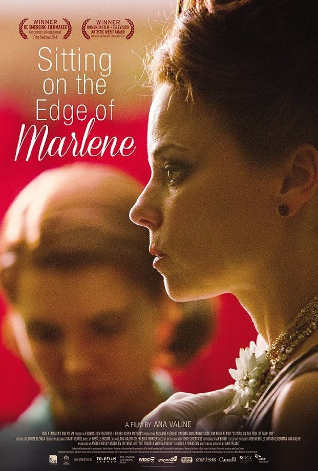 Sitting on the Edge of Marlene - Affiches