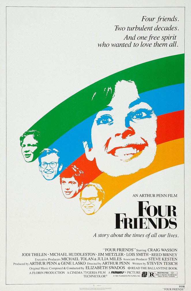 Vier Freunde - Plakate