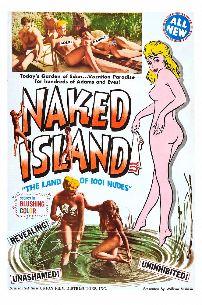 Naked Island : The Land of 1001 Nudes - Plakaty