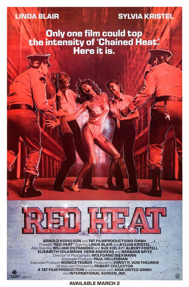 Red Heat - Plakátok