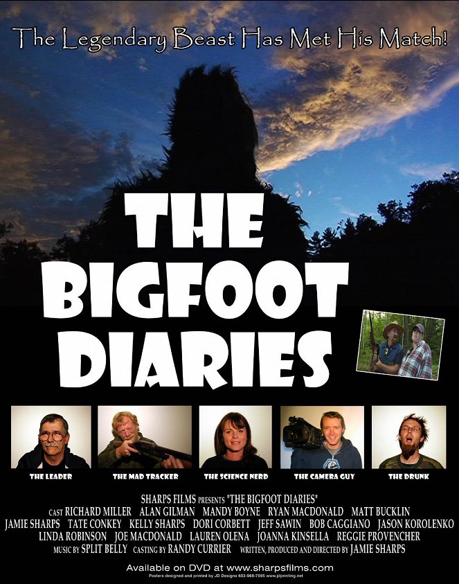The Bigfoot Diaries - Plagáty