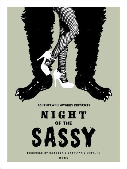Night of the Sassy - Plakátok