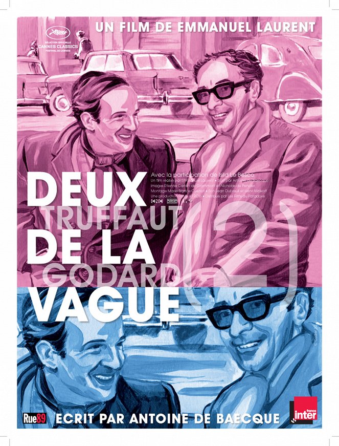 Godard trifft Truffaut - Deux de la vague - Plakate