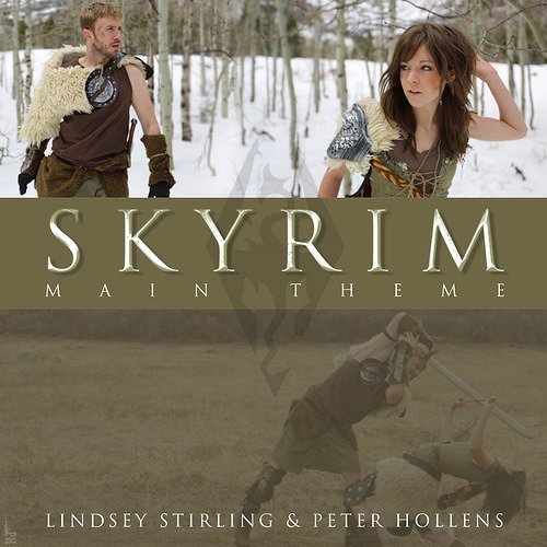 Lindsey Stirling ft. Peter Hollens: Skyrim - Carteles