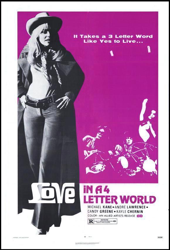 Love in a 4 Letter World - Cartazes