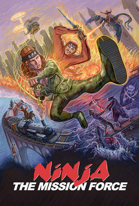 Ninja the Mission Force - Plakaty