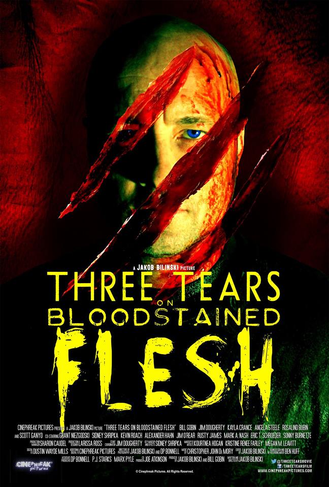 Three Tears on Bloodstained Flesh - Cartazes