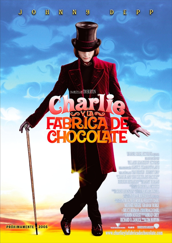 Charlie y la fábrica de chocolate - Carteles