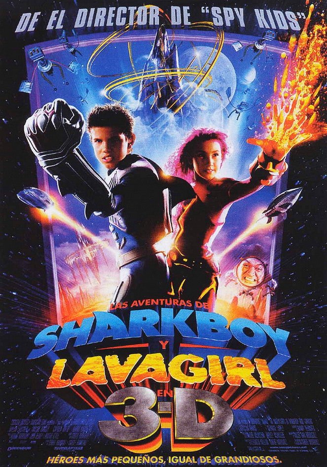 Las aventuras de Sharkboy y Lavagirl en 3D - Carteles
