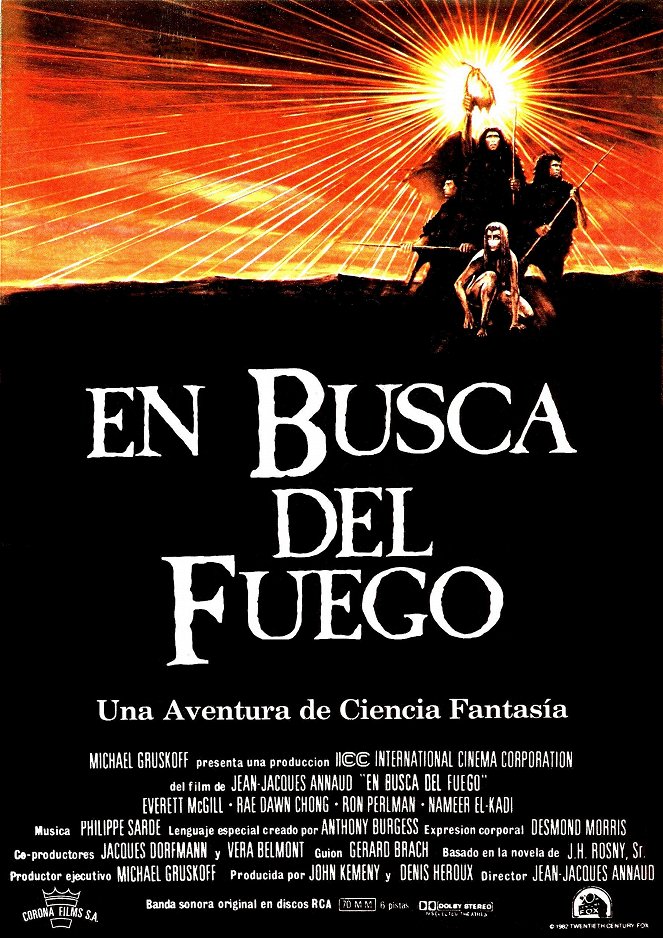 En busca del fuego - Carteles