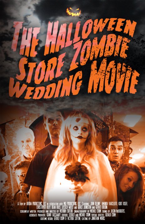 The Halloween Store Zombie Wedding Movie - Carteles