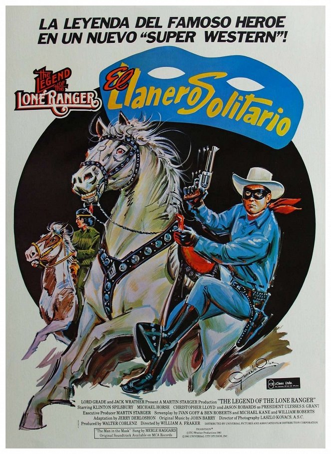 Az álarcos lovas legendája - Plakátok