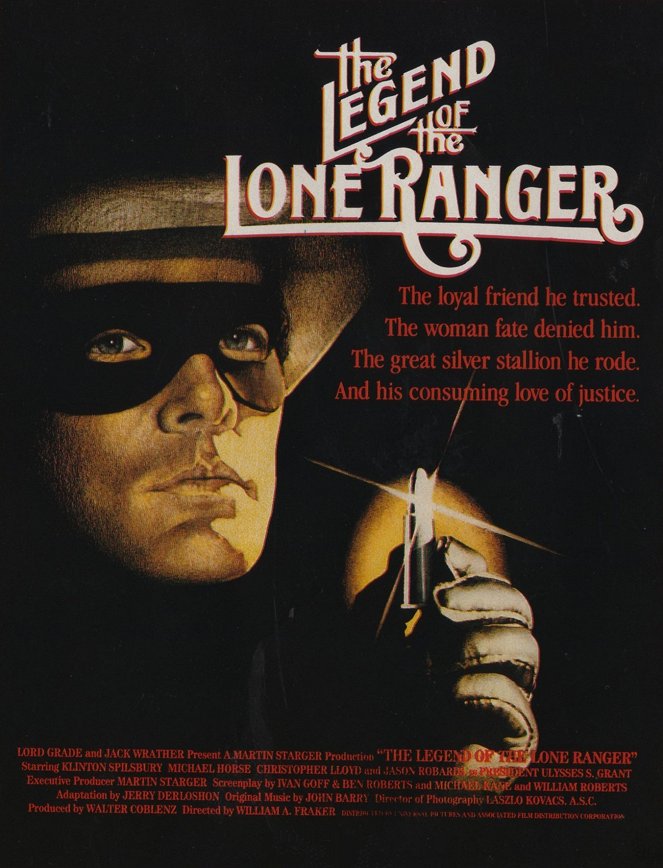 The Legend of the Lone Ranger - Plagáty
