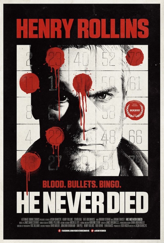 He Never Died - Carteles
