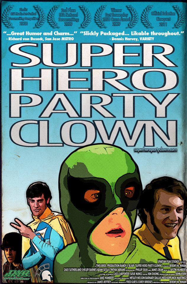 Super Hero Party Clown - Carteles
