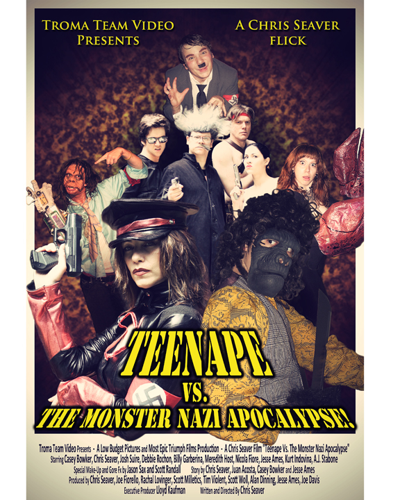 Teenape Vs. The Monster Nazi Apocalypse - Cartazes