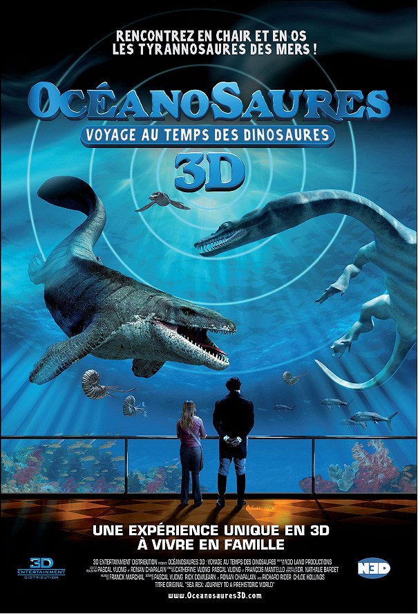 SeaRex 3D: Matka esihistorialliseen maailmaan - Julisteet