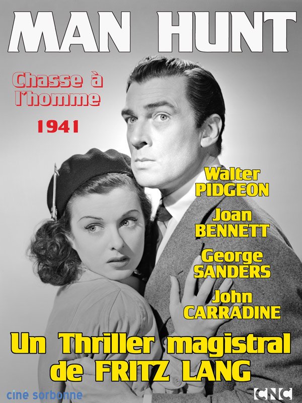 Chasse à l'homme - Affiches