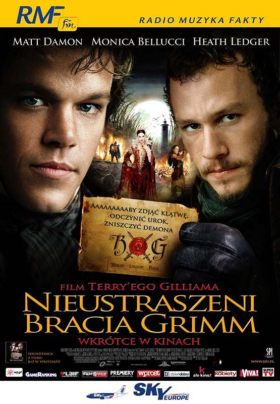 Nieustraszeni bracia Grimm - Plakaty
