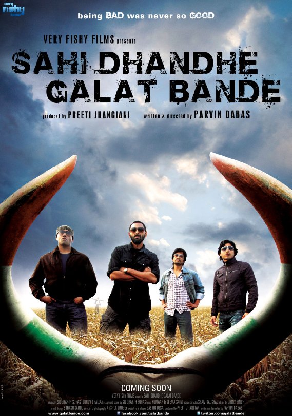 Sahi Dhandhe Galat Bande - Cartazes