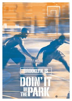 Doin' It in the Park: Pick-Up Basketball, NYC - Plakate