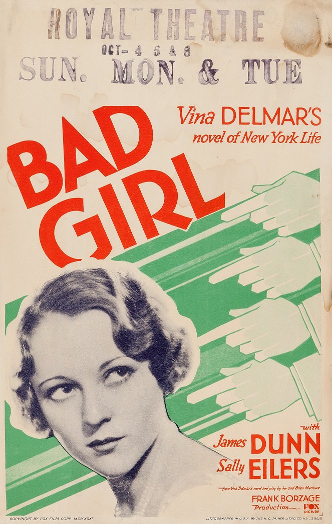 Bad Girl - Plakátok