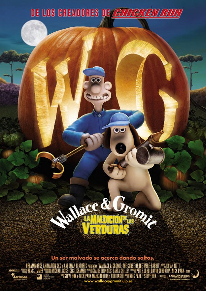 Wallace & Gromit: La maldición de las verduras - Carteles