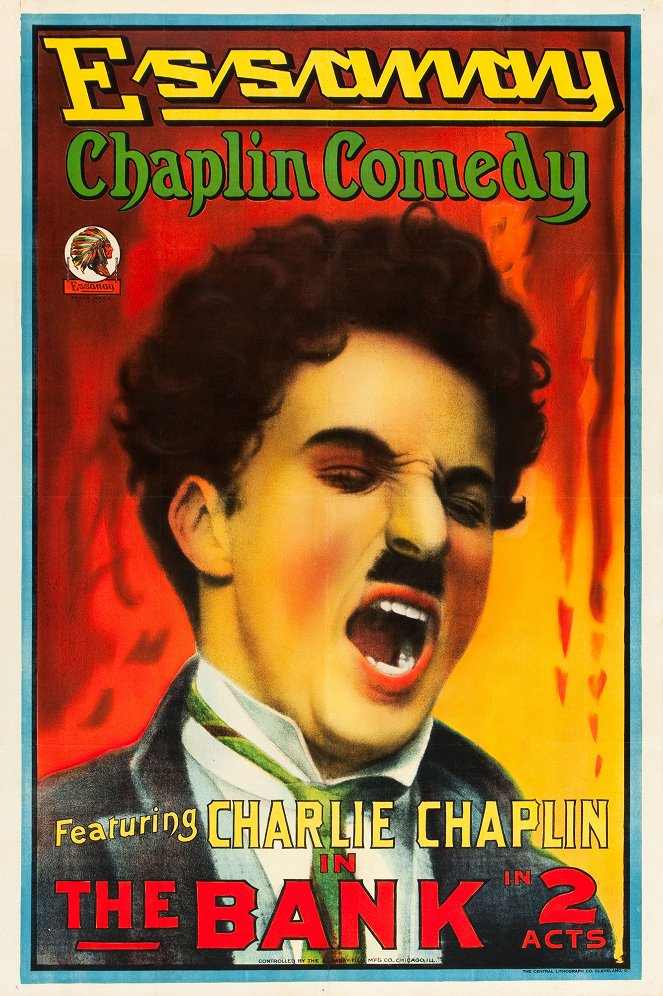 Chaplin bankovním sluhou - Plakáty